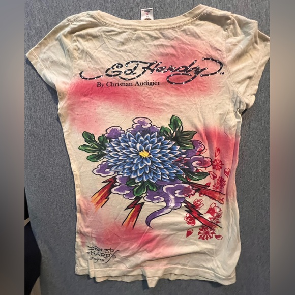 Vintage Designer Tee (Ed Hardy/Christian Audigier) - Picture 2 of 2